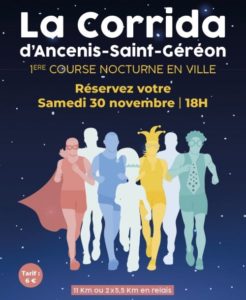 Read more about the article 1ère course nocturne en ville le 30 novembre 2019