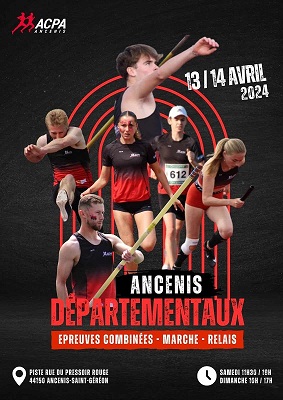 Lire la suite à propos de l’article 13 et 14 avril : Départementaux d’Epreuves Combinées / Marche et Relais au Pressoir Rouge